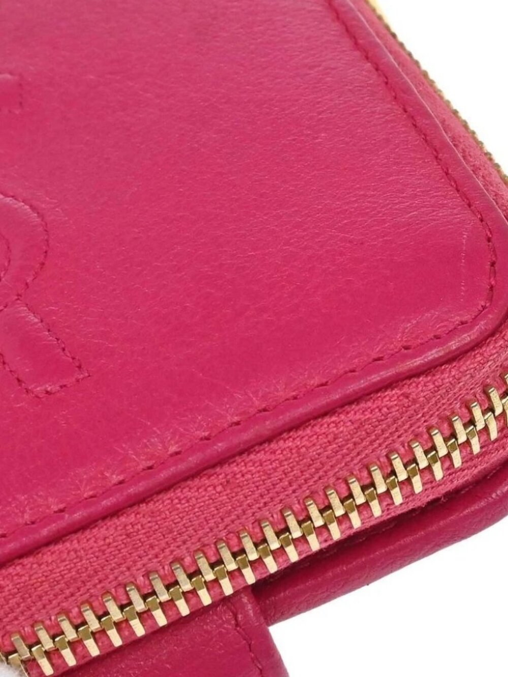 Yves Saint Laurent Pink Calfskin Compact Wallet GBL352906.0116 168176 - Picture 10 of 14